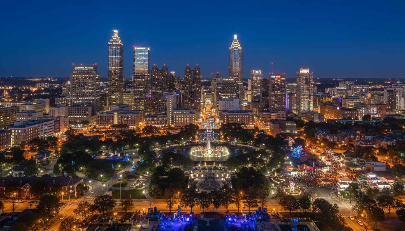 places to visit in atlanta at night