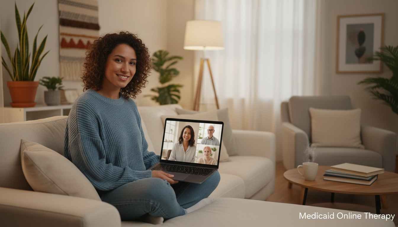 online therapy covered by medicaid