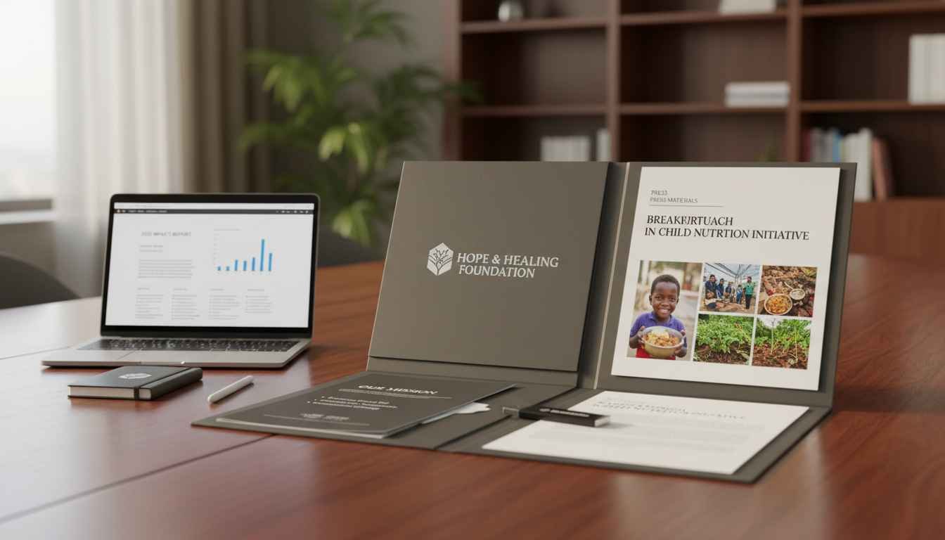 press kit for non profit organization