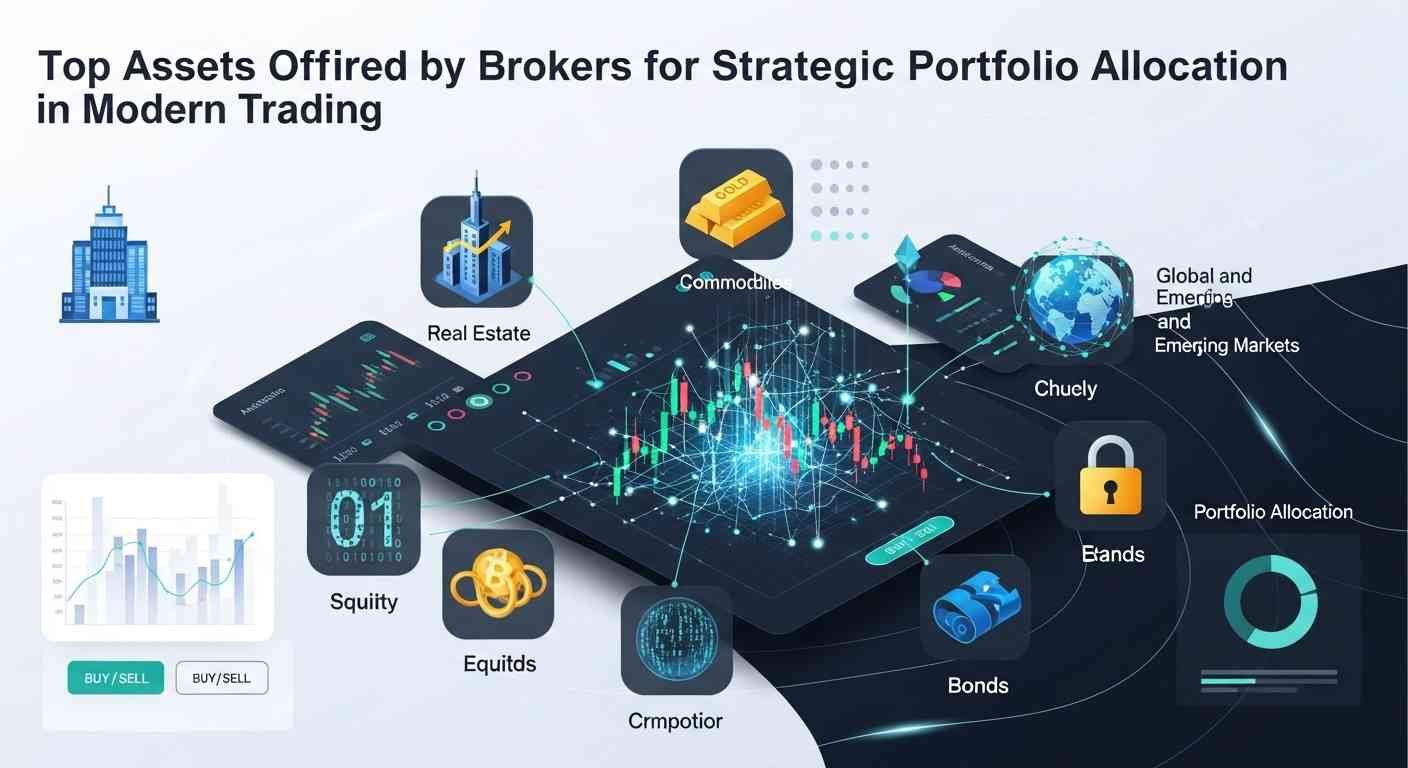 Top Assets Offered by Brokers for Strategic Portfolio Allocation IN Modern Trading