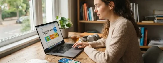 Student researching best language learning apps reddit users recommend