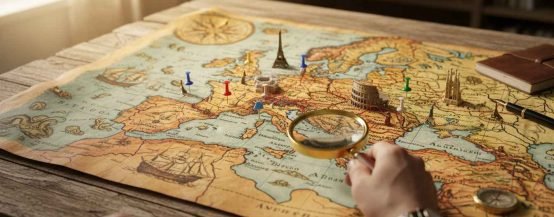 best places to visit in europe map