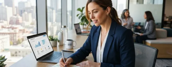 Career development plan example for setting professional goals and career growth