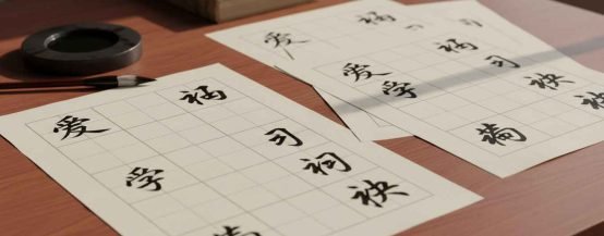 chinese character writing practice sheets